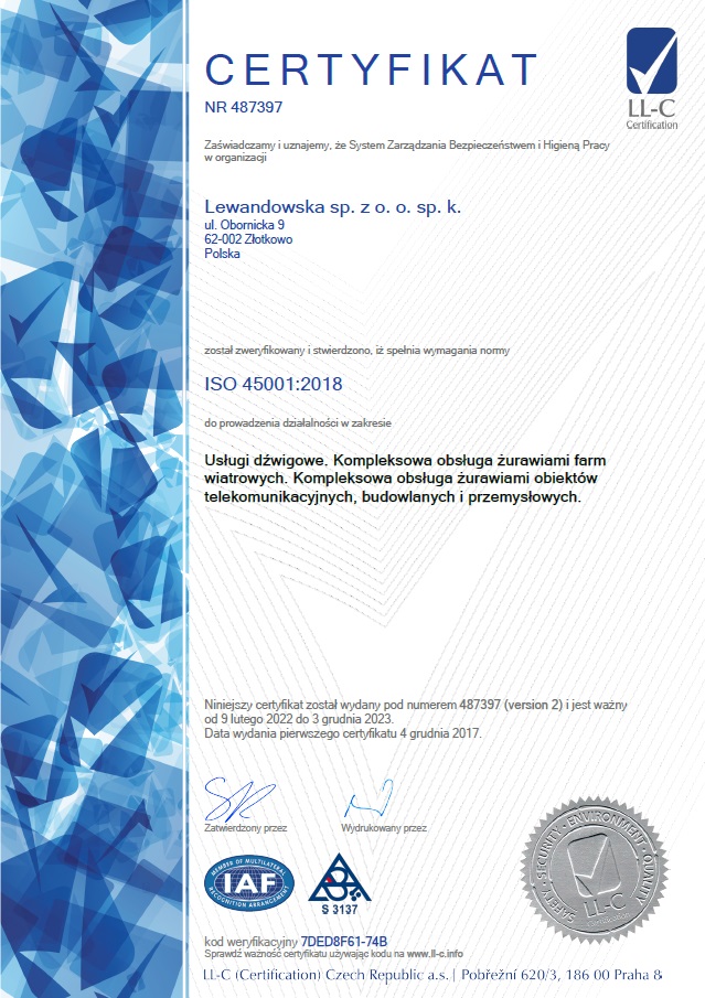 iso 45001 2018 PL